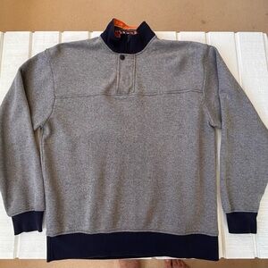 Orvis‎ Brand Men’s 1/4 Zip Long Sleeved Sweatshirt Medium